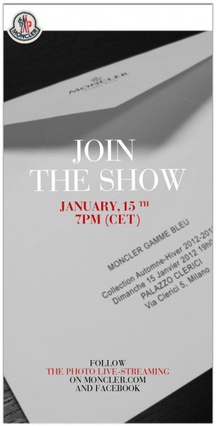 MONCLER GAMME BLUE FW 2012-13_PHOTO LIVE STREAMING