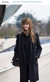 STYLE DU MONDE Stretstyle on StyleCom Freja Beha Erichsen