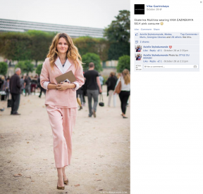 STYLE DU MONDE on Vika Gazinskaya facebook 3