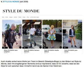 STYLE DU MONDE photography on Otto Two For Fashion Blog - December 2013