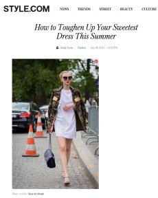 STYLE DU MONDE street style on StyleCom Nastya Sten