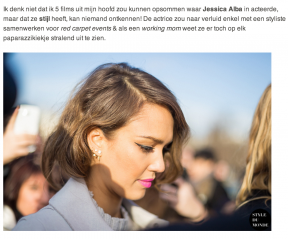 STYLEDUMONDE Street Style on Belmodo TV ft Jessica Alba
