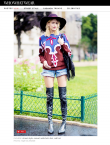 STYLEDUMONDE Street Style on WhoWhatWear ft Lena Perminova Street Style Street Fashion