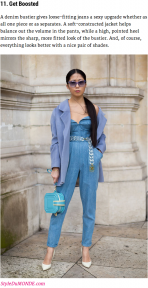 STYLE DU MONDE photography on Cosmopolitan - March 2014