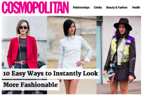STYLEDUMONDE on Cosmopolitan March 26 Street Style Street Fashion