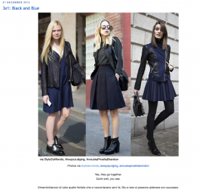 STYLEDUMONDE on GRAZIA IT Blue is in fashion this year