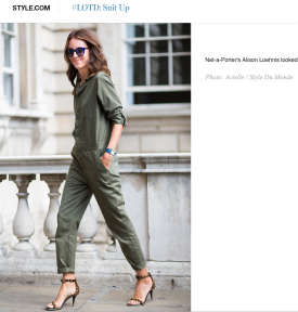 STYLEDUMONDE Street Style Street Fashion Streetsnaps photography on STYLEcom