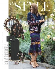 STYLE DU MONDE Photo in Harpers Bazaar December 2013