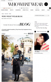 Style Du Monde on Who What Wear December 14 2013 Joanna Hillman