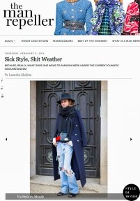 STYLEDUMONDE on the Man Repeller Celine coat Street Style Street Fashion by STYLEDUMONDE Street Style Fashion Blog