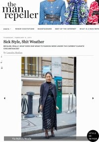 STYLEDUMONDE on the Man Repeller Kamilya Kuspan Street Style Street Fashion by STYLEDUMONDE Street Style Fashion Blog