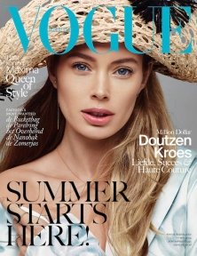 STYLEDUMONDE in Vogue NL May 2014 Doutzen Kroes Emmanuelle Alt Street Style Street Fashion