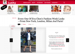STYLEDUMONDE on Luckymag April 2014 Eva Chen Street Style Street Fashion