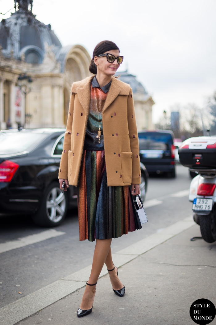 Giovanna Battaglia Street Style Street Fashion by STYLEDUMONDE Street Style Fashion Blog