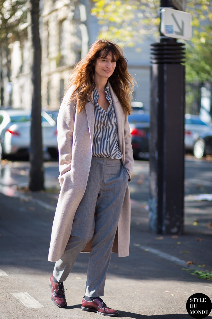 Caroline de Maigret Street Style Street Fashion Streetsnaps by STYLEDUMONDE Street Style Fashion Blog