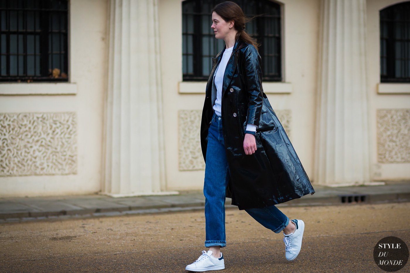 Romilly Mason Patent Leather Trench Coat