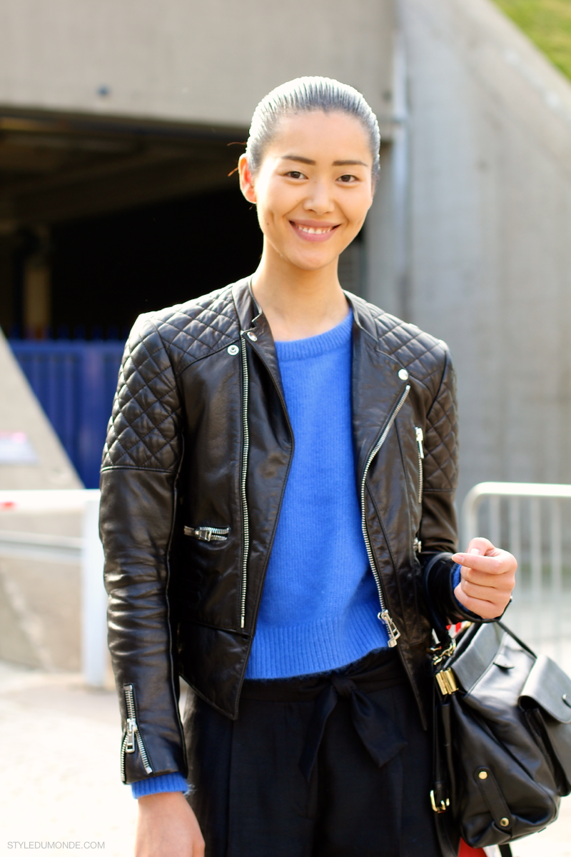 Balenciaga Quilted Leather Biker Jacket Style Du Monde