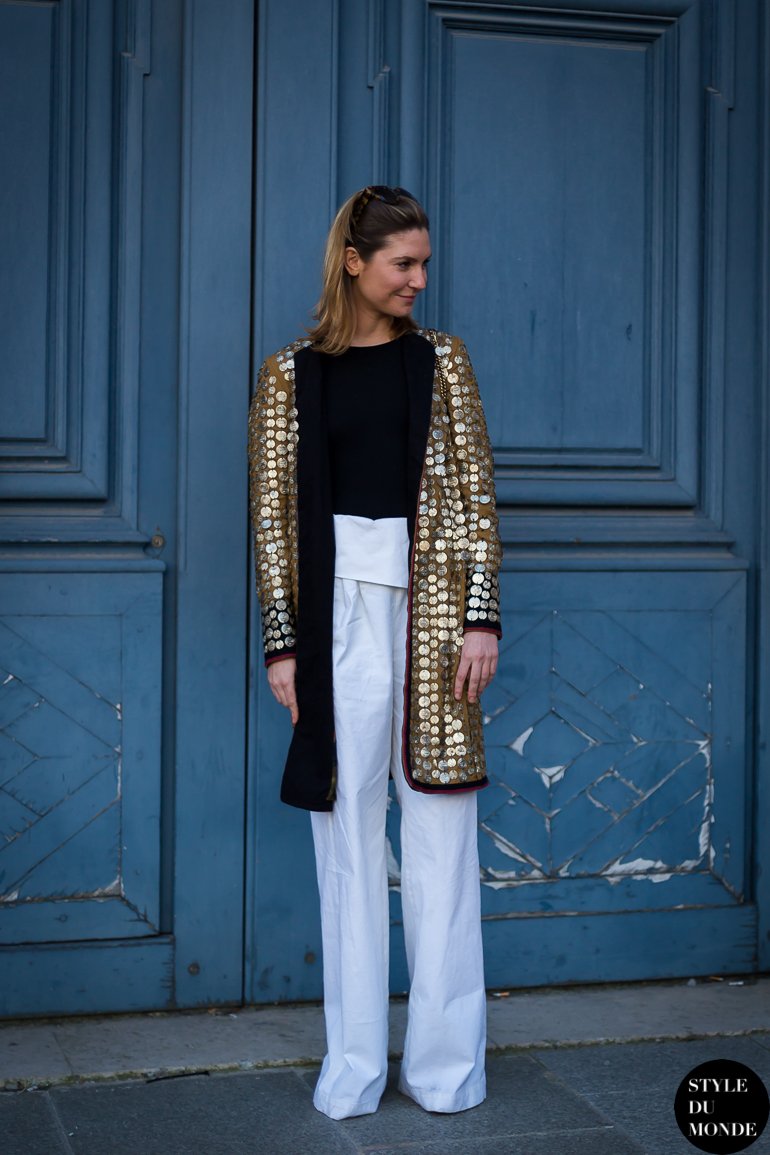 Paris Fashion Week FW 2014 Street Style: Sophie Pera - STYLE DU MONDE | Street Style Street
