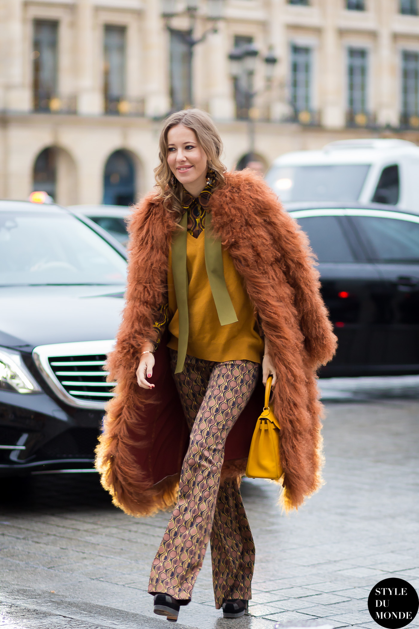 Haute Couture SS 2015 Street Style: Kseniya Sobchak - STYLE DU MONDE ...