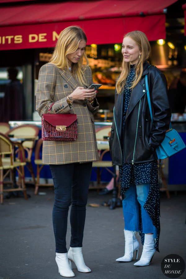 street style white boots