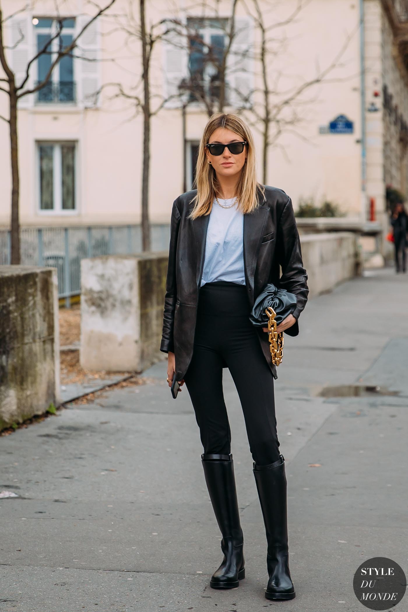 look avec bottes