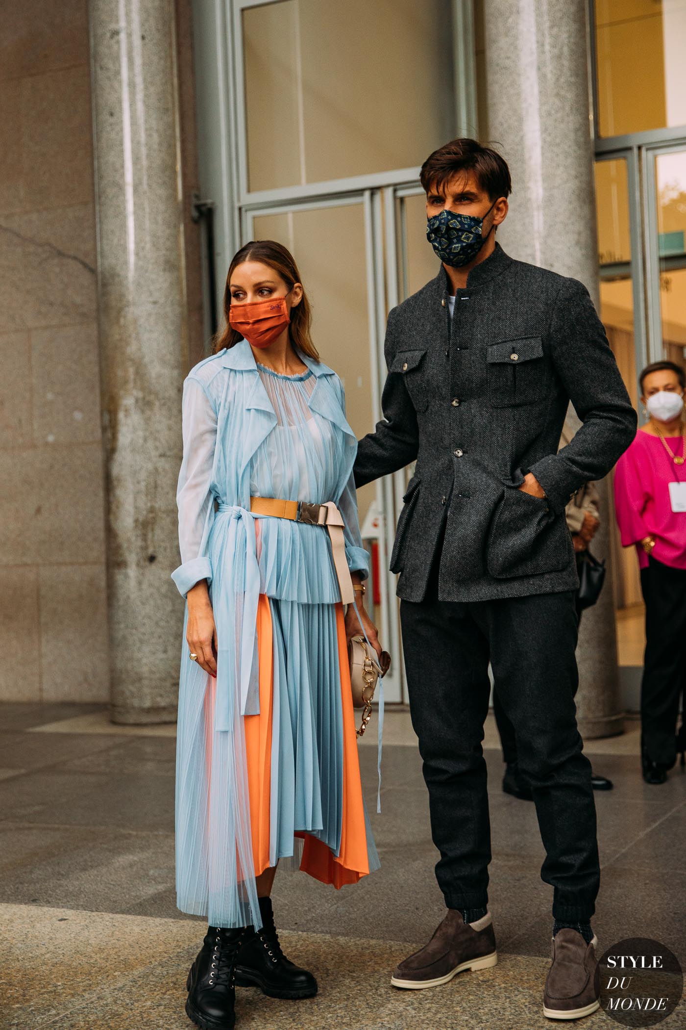 Milan SS 2021 Street Style: Olivia Palermo and Johannes ...