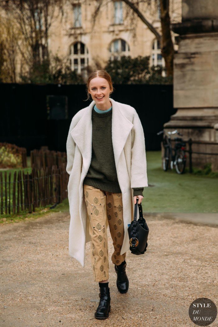 Paris FW 2020 Street Style: Rianne Van Rompaey