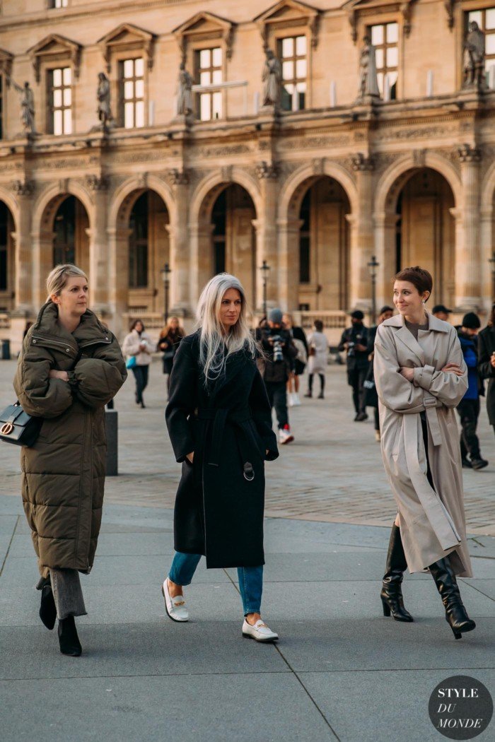 Paris FW 2020 Street Style: Laura Ingham, Sarah Harris and Ellie Pithers