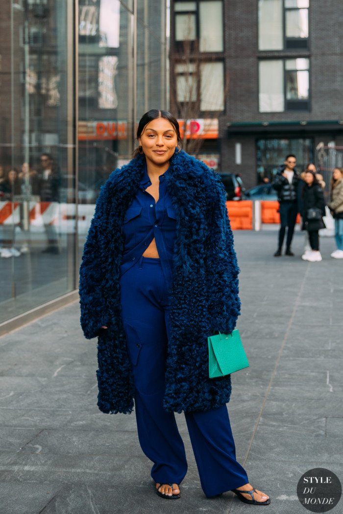 New York Fall 2020 Street Style: Paloma Elsesser